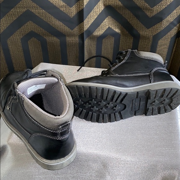 Dark navy blue boots, use but good condition - Picture 4 of 6